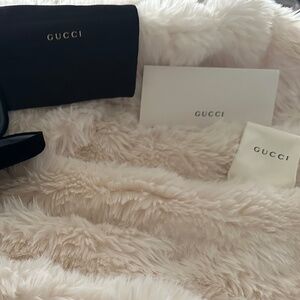 Gucci eyewear Havana Gold